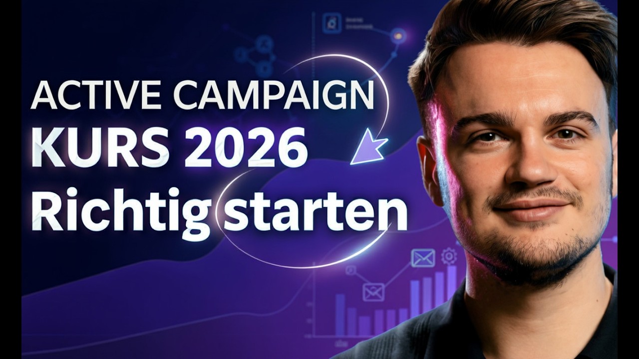 ActiveCampaign Kurs 2026, diese Einstellungen musst du sofort richtig machen